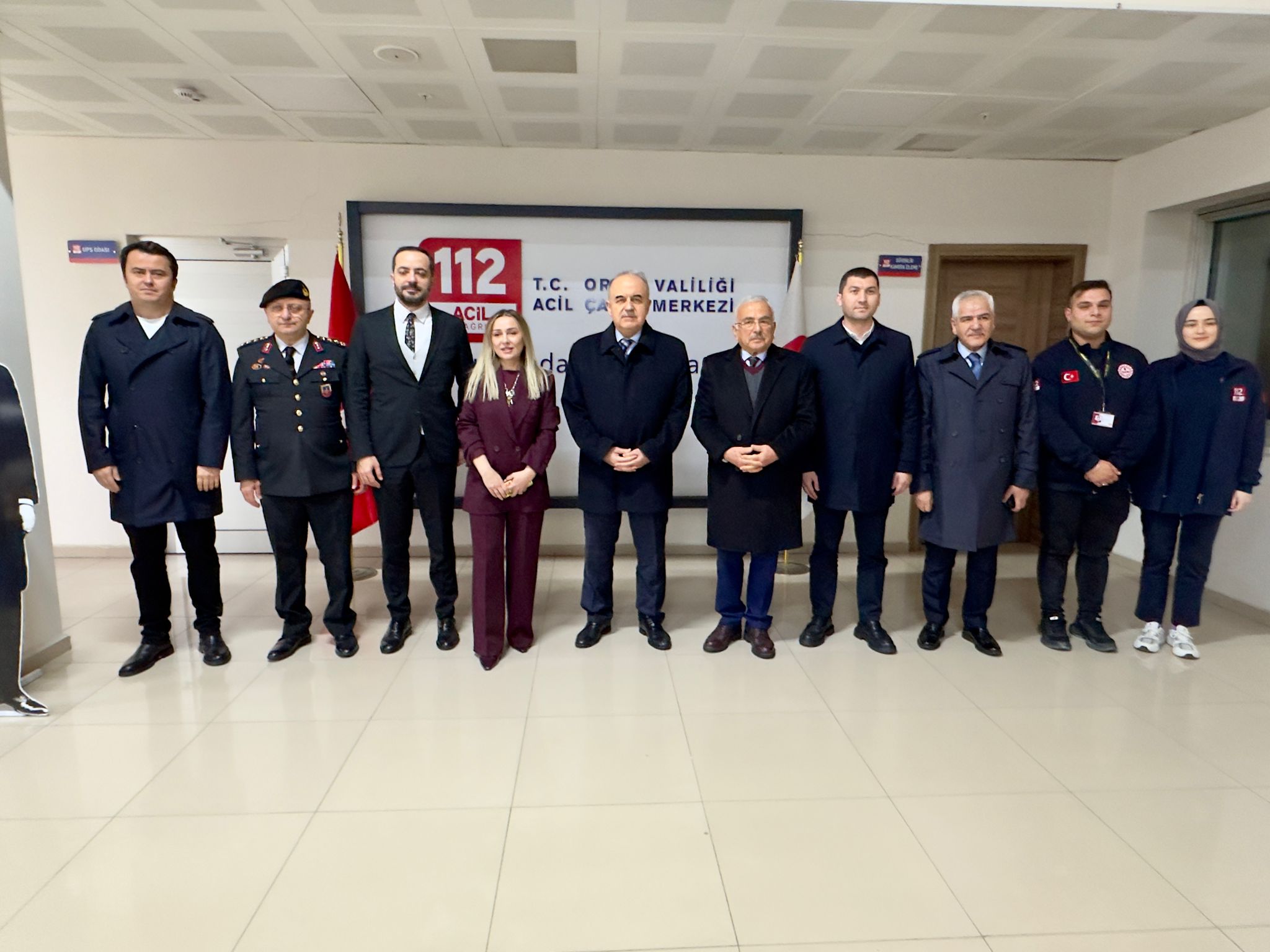 Ordu İl Protokolü Yılbaşı Gecesi Sahada