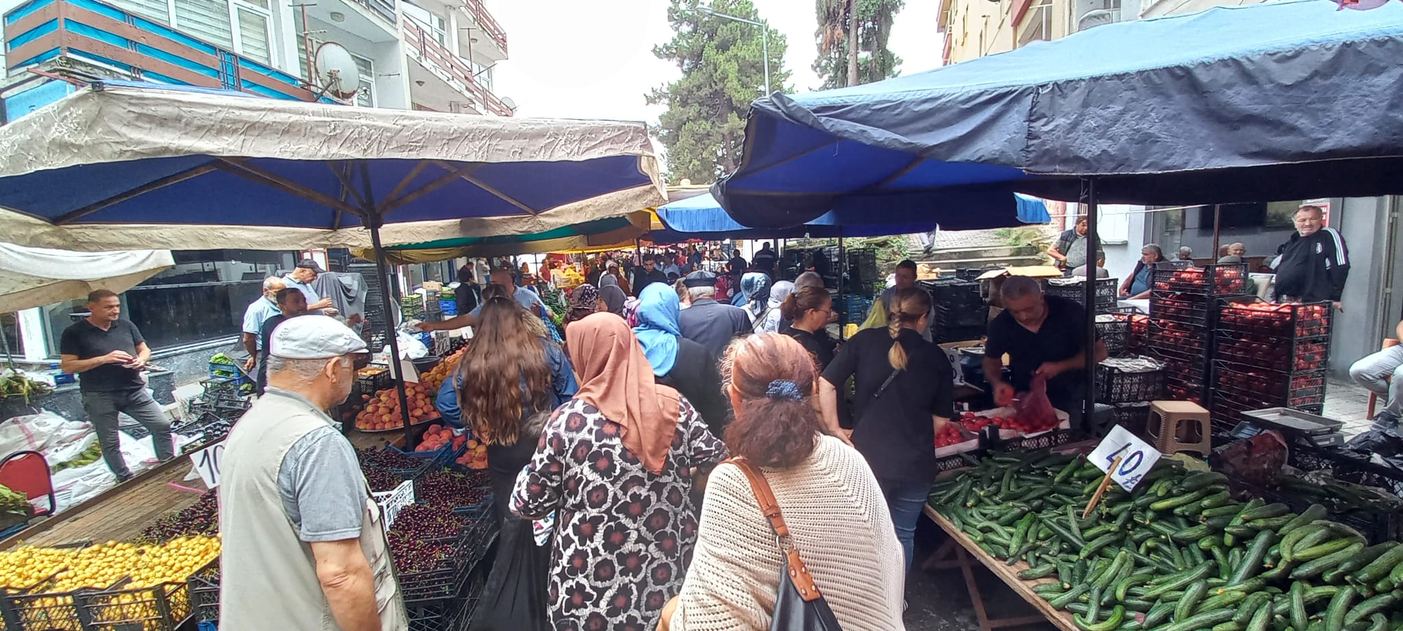 Ordu’da Pazara Yaz Bereketi Geldi
